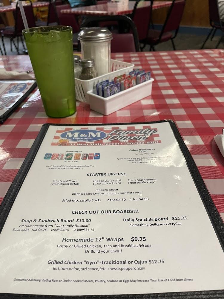 M & M Family Diner Menu image 3